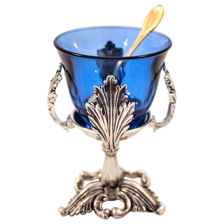 Sterling Salt Cellar For Sale at 1stDibs