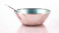 Sterling Salt Cellar with Spoon