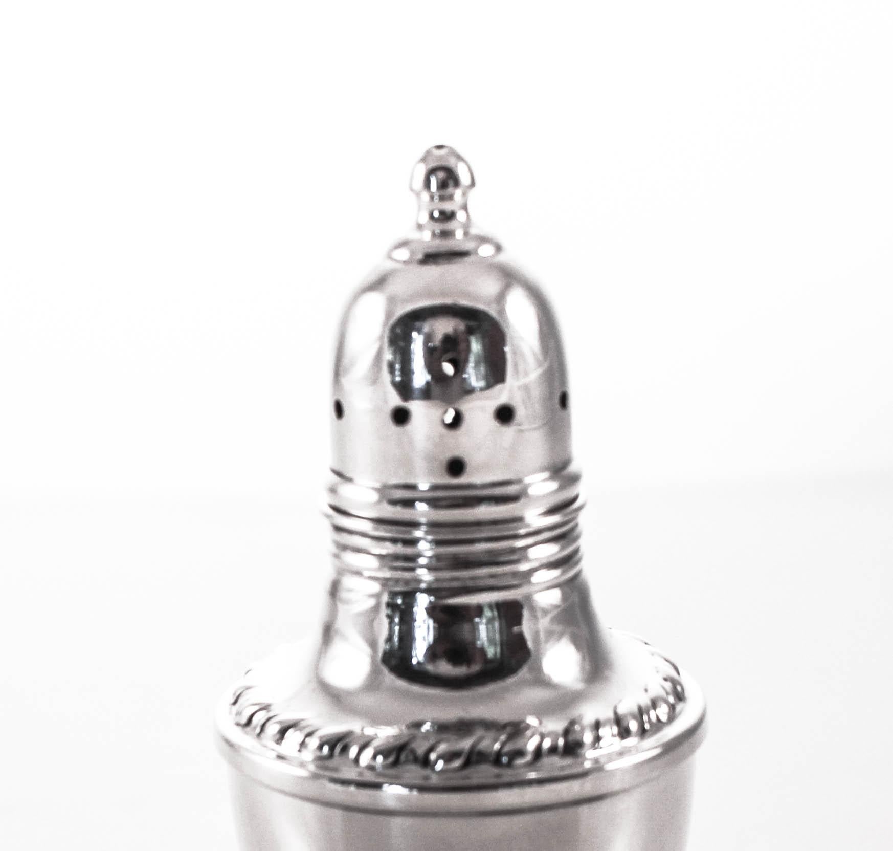 American Sterling Salt and Pepper Shakers