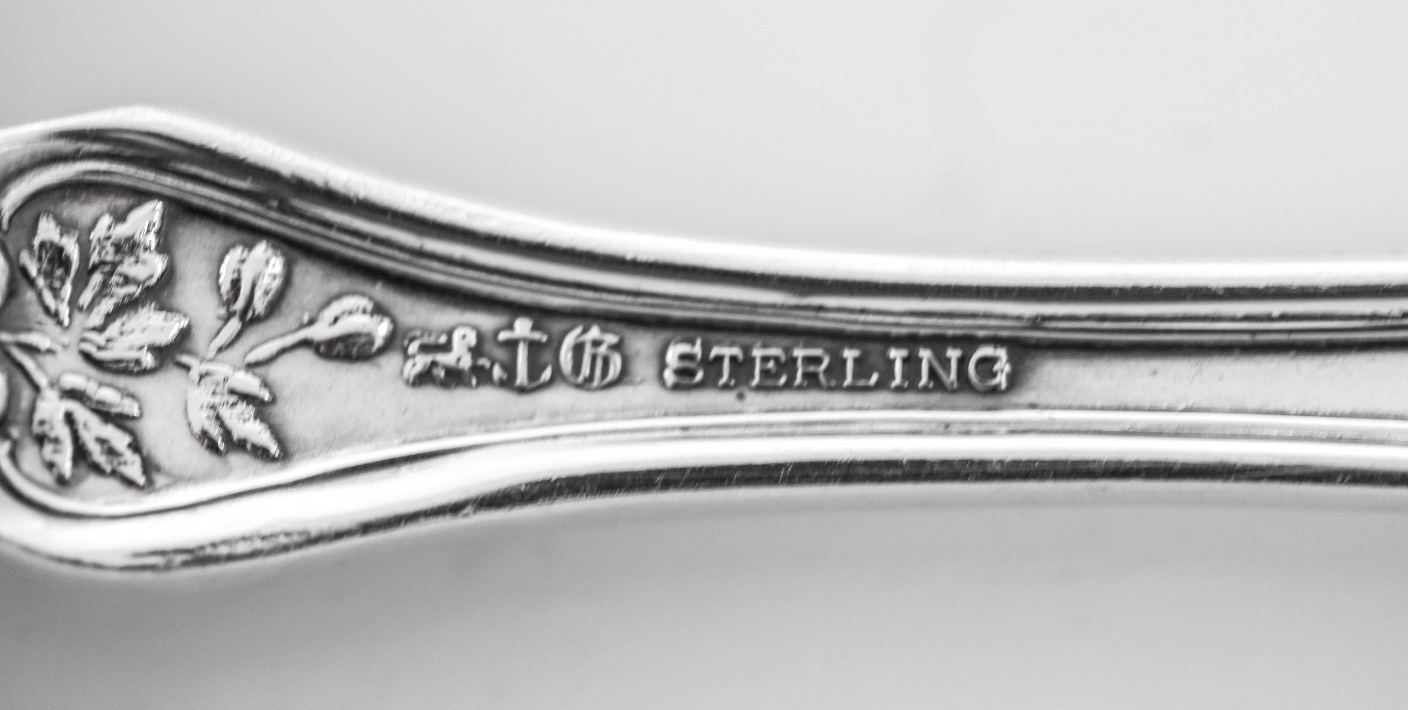 Sterling Silver Sterling Serving Spoon