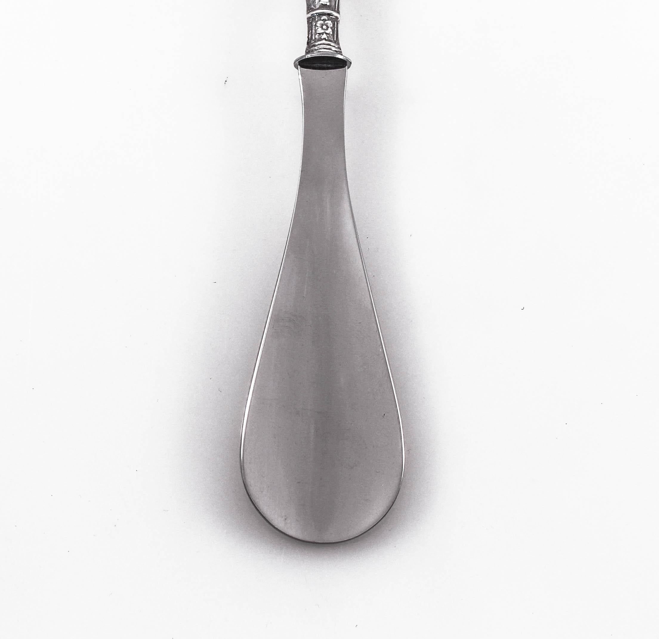 English Sterling Shoehorn For Sale