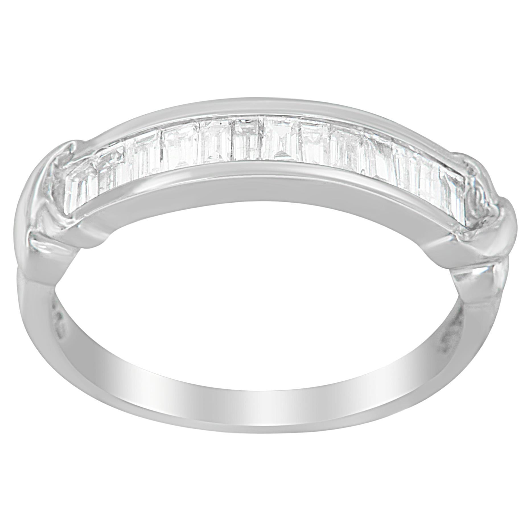Sterling Silver 1/2 Carat Diamond Band Ring