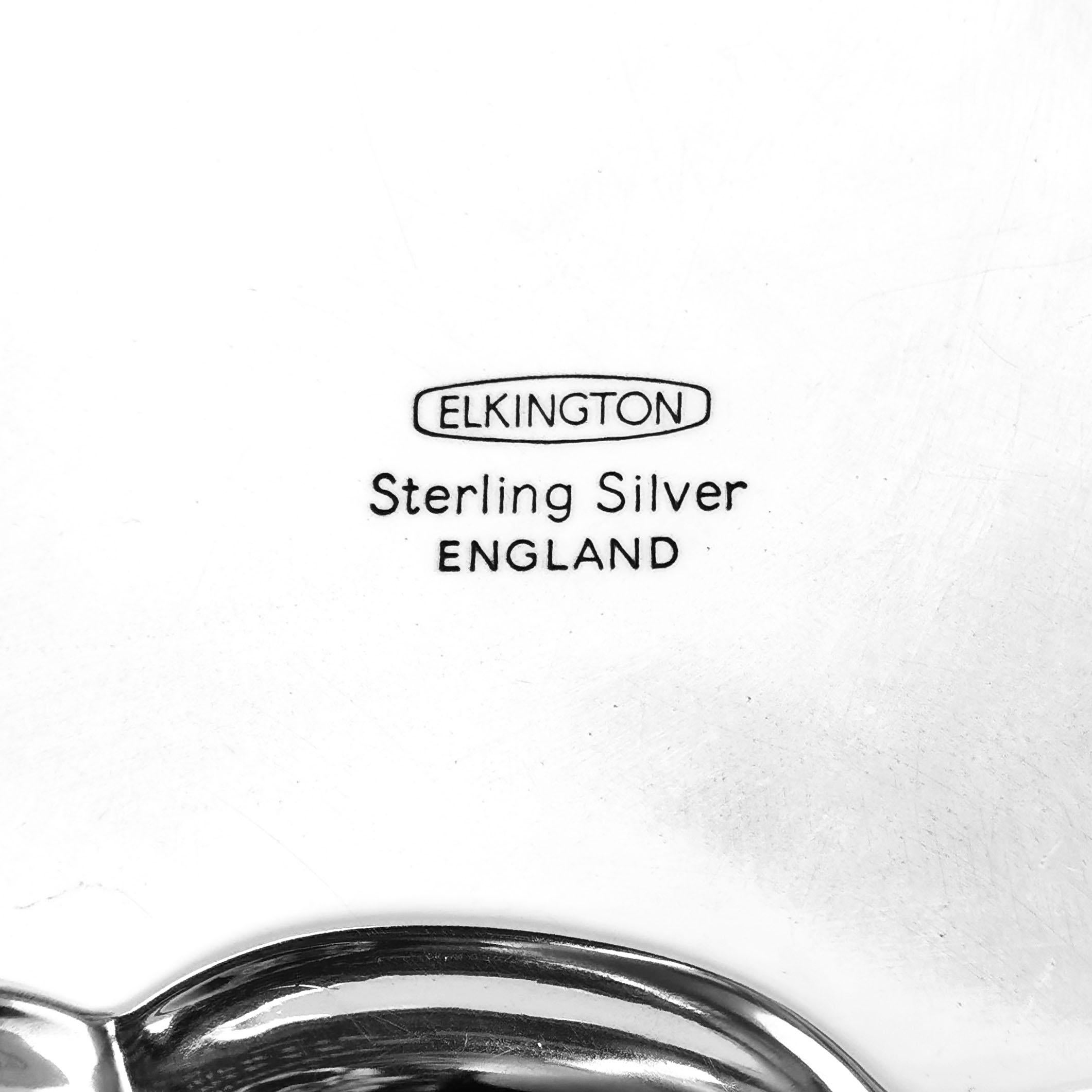 Sterling Silver Salver / Tray / Platter 1966 4