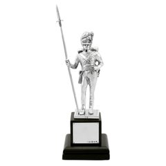 Sterling Silver 1974 Soldier Presentation Trophy