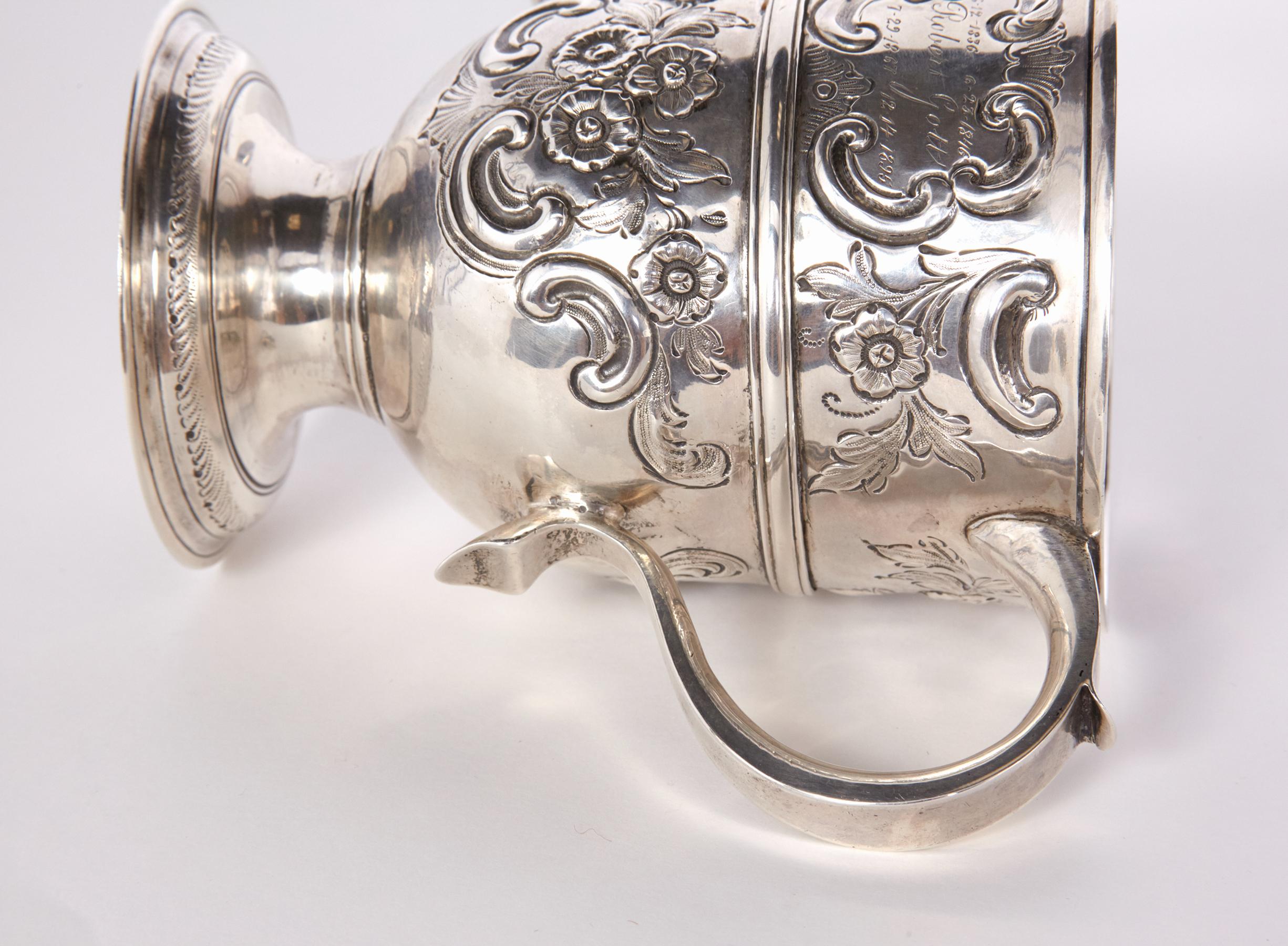 Sterling Silver 2-Handled Loving Cup 1762, London by Thomas Whipham 3