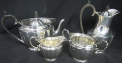 Sterling Silver 4-Piece Tea and Coffee Set
