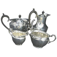 Sterling Silver 4-Piece Tea and Coffee Set
