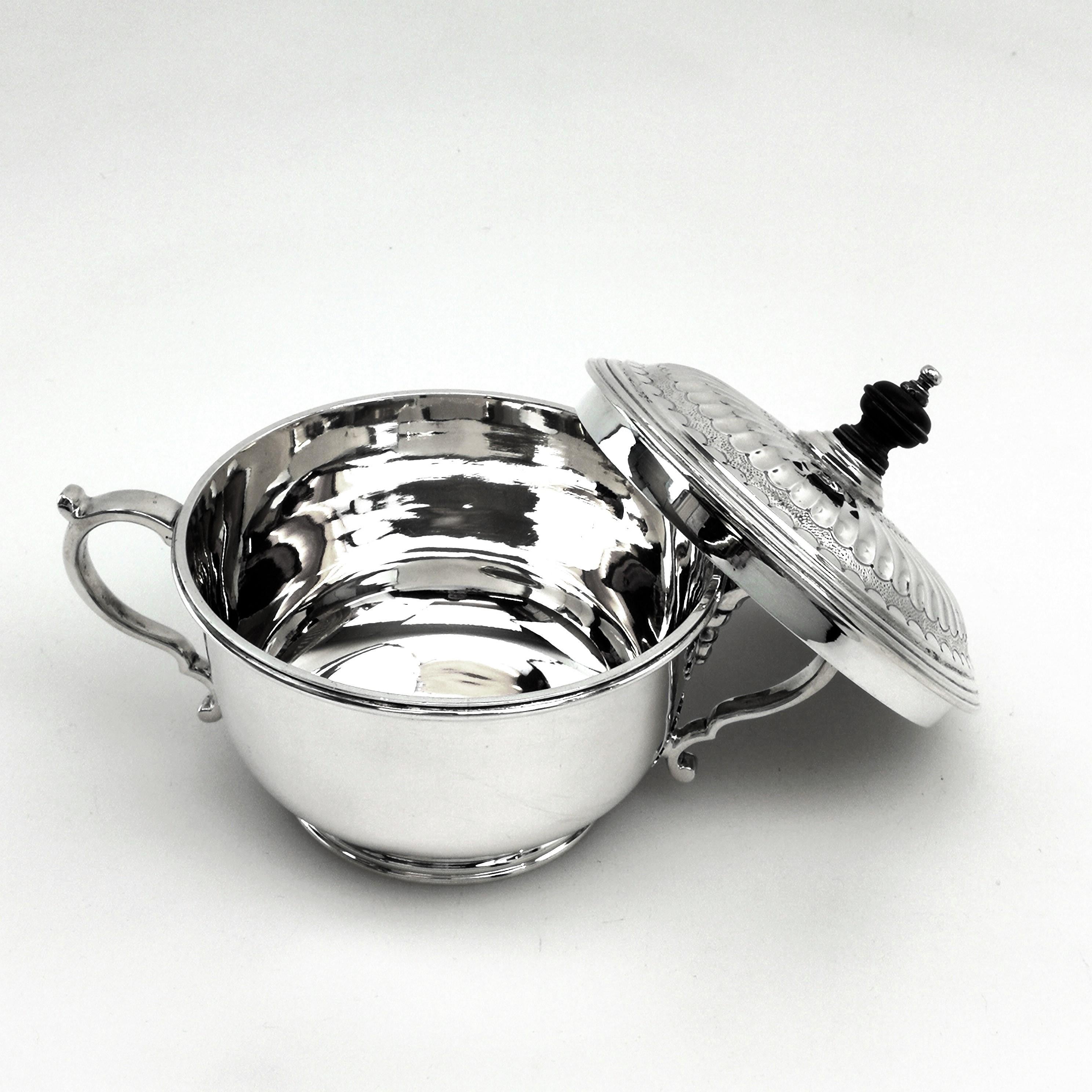 Sterling Silver 5-Piece Tea & Coffee Set 'Lukin Tea Set' 1967-1968 1