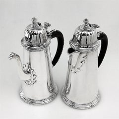Sterling Silver 5-Piece Tea & Coffee Set 'Lukin Tea Set' 1967-1968