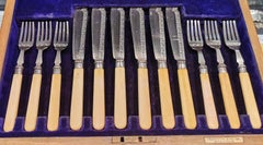Sterling Silver 6-Person, 13 Piece Fish Set