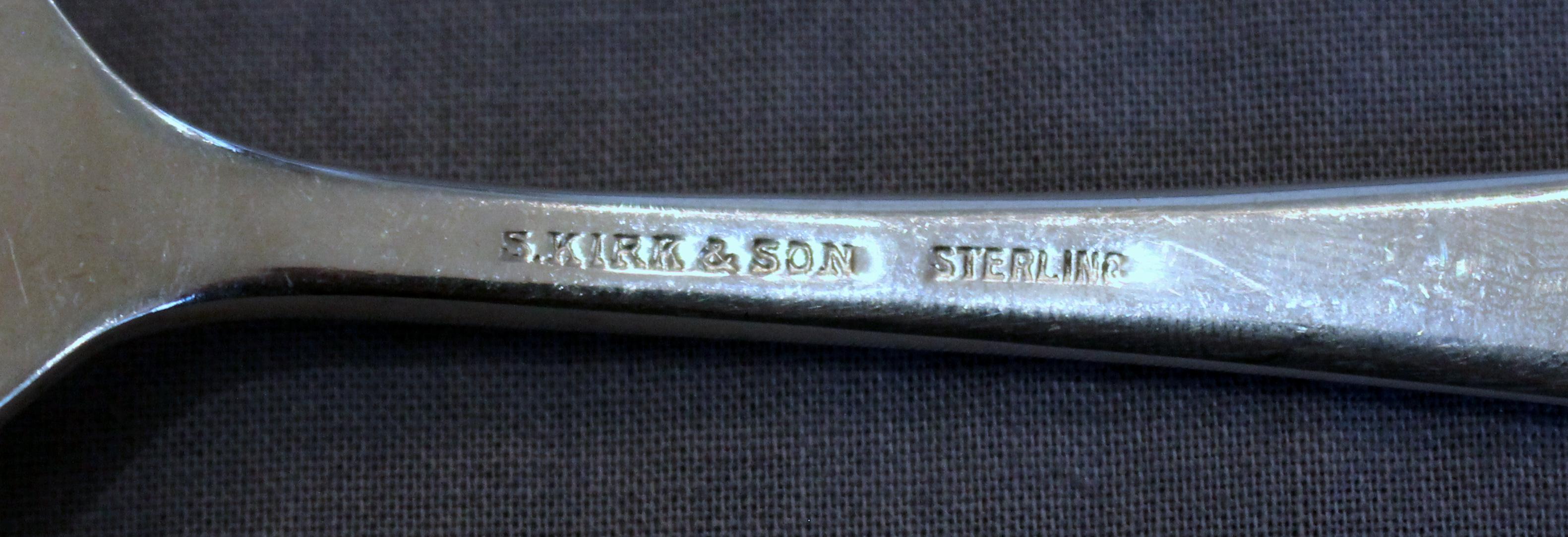 Service de couverts 60 pièces en A Silver par Kirk en vente 2