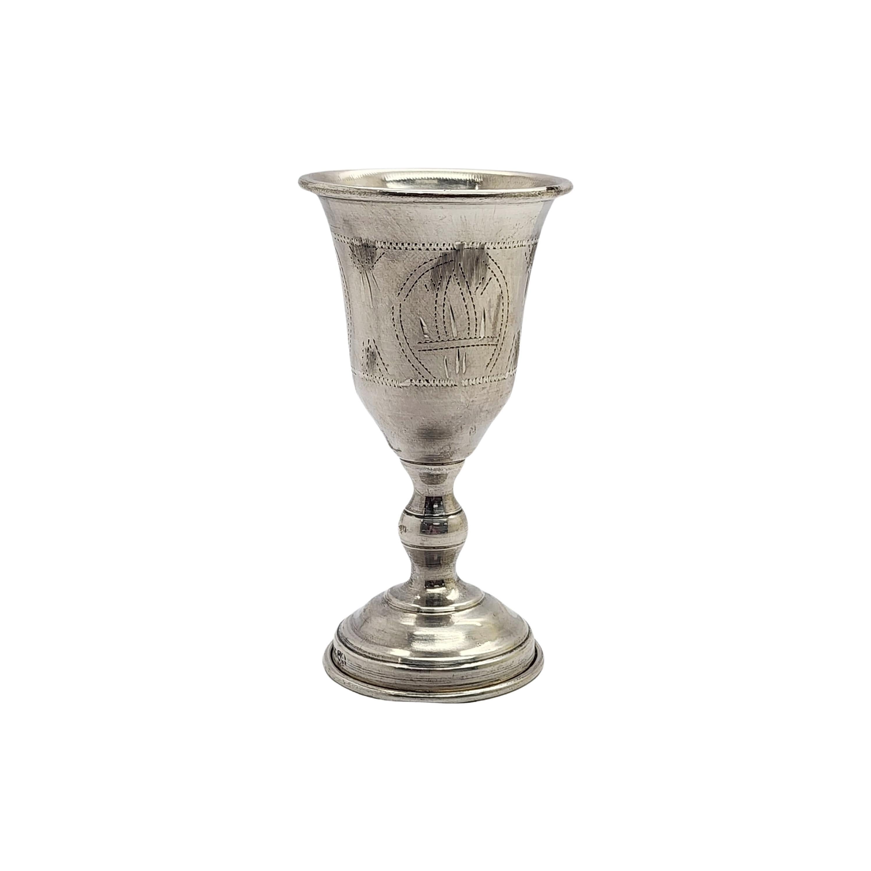 Sterling Silver 84 Kiddush Cup #15754 In Good Condition In Washington Depot, CT