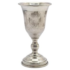 Vintage Sterling Silver 84 Kiddush Cup #15754