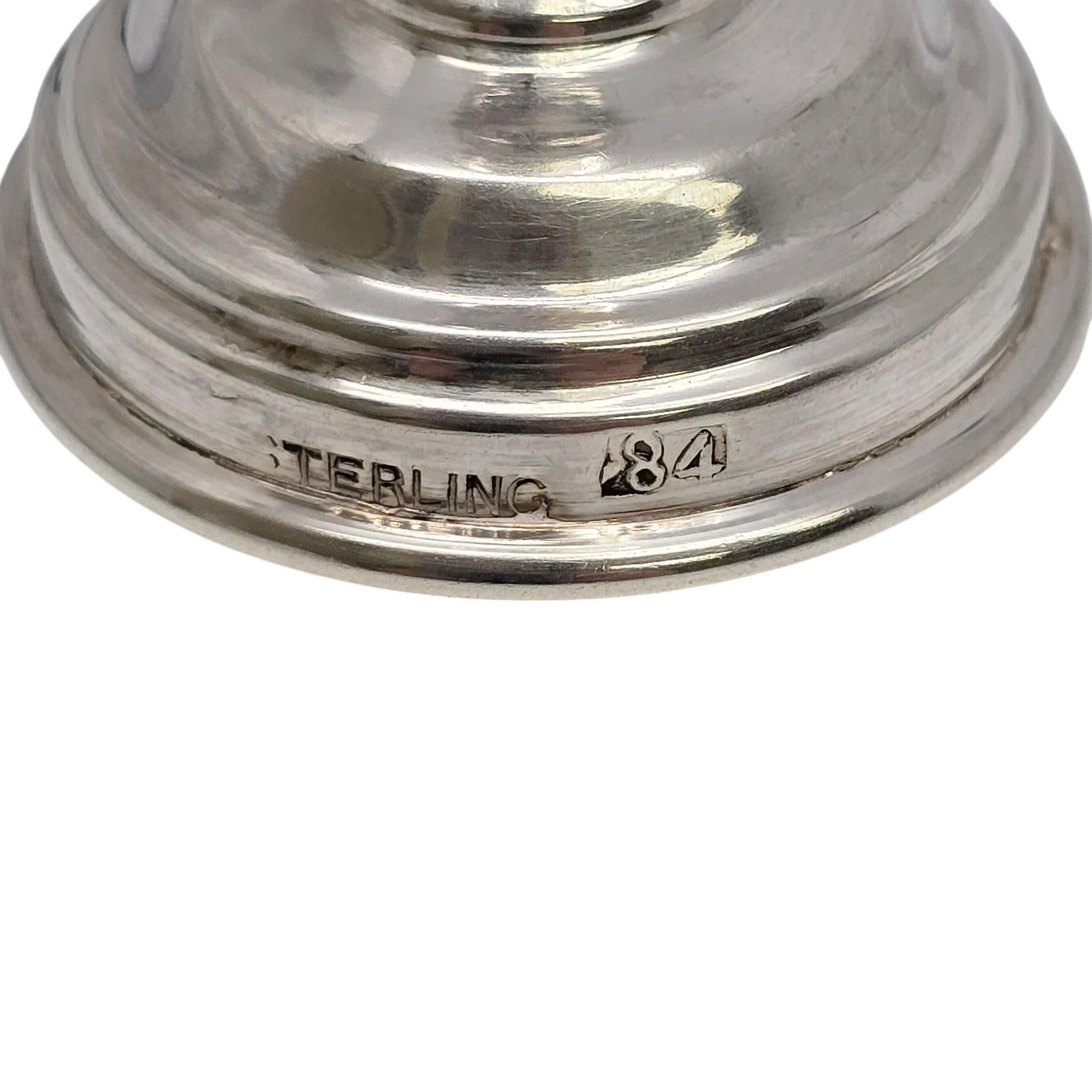 Tazza Kiddush in argento Sterling 84 con Monogram #21019 in vendita 4