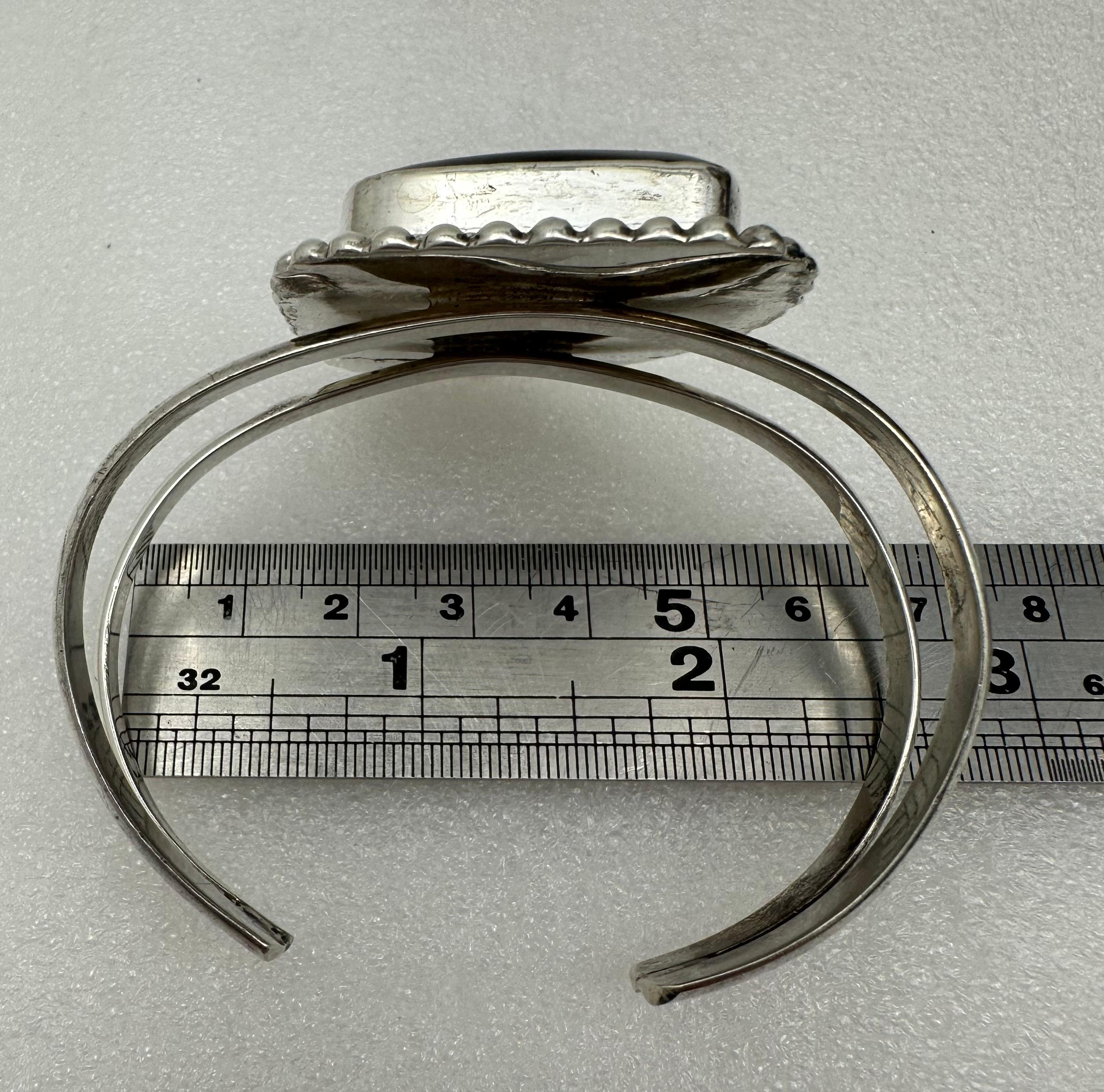Manschettenarmband aus Sterlingsilber .925 1 3/4