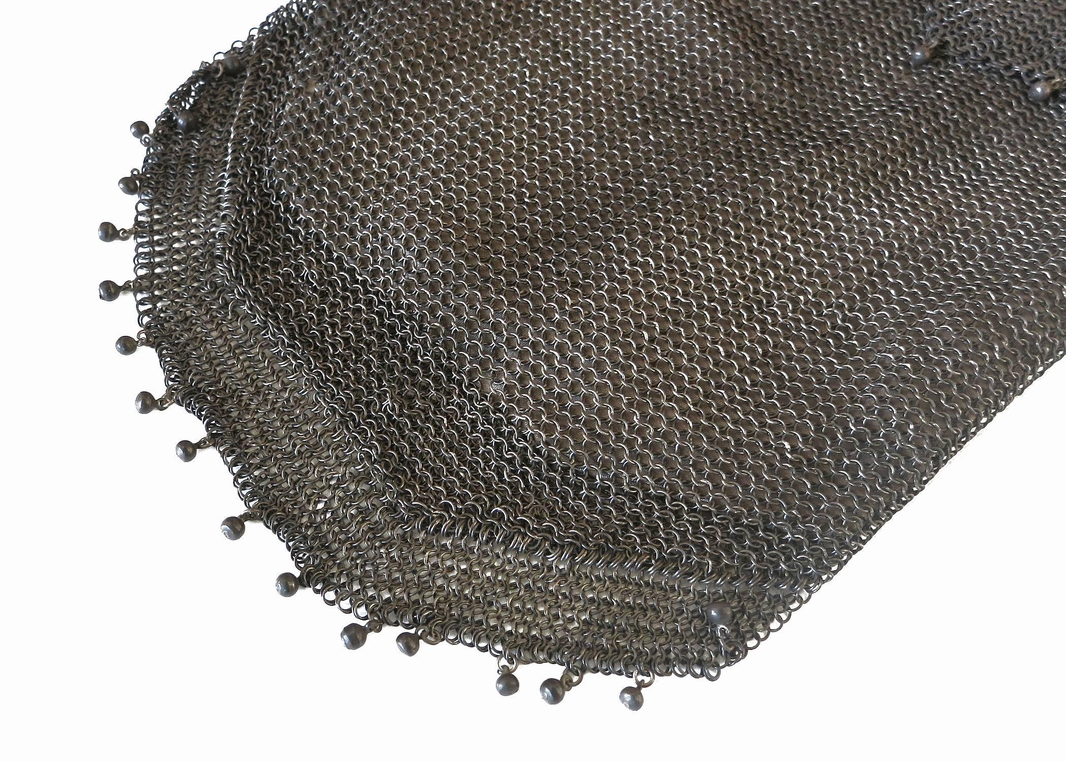 Sterling Silver .925 Mesh Evening Bag Purse 1