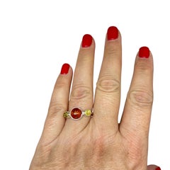 Sterling silver 925 natural BALTIC amber ring made in POLAND size 10 2.41g