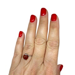 Anillo de plata de ley 925 con ámbar natural del Báltico, fabricado en POLONIA, talla 6,5, 1,66 g