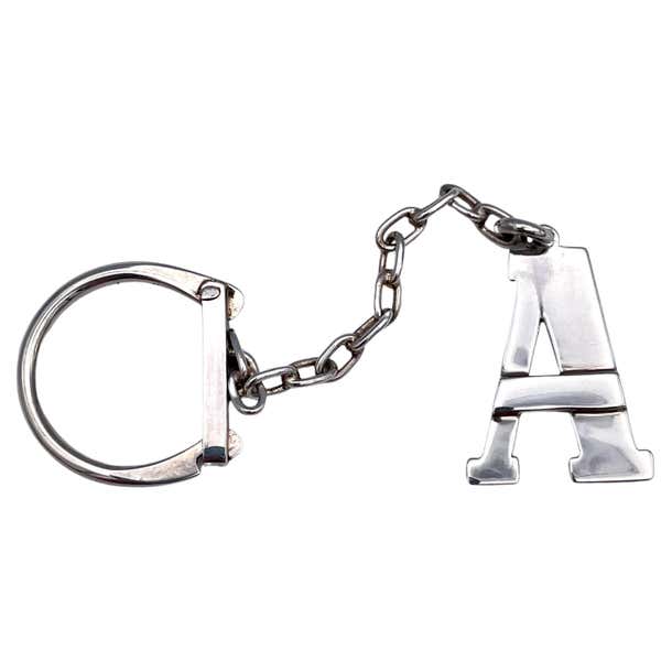 Sterling Silver Key Chain For Sale at 1stDibs | serpent lighter keychain