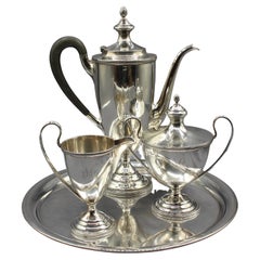 Sterling Silver After Dinner Coffee Service by Tuttle