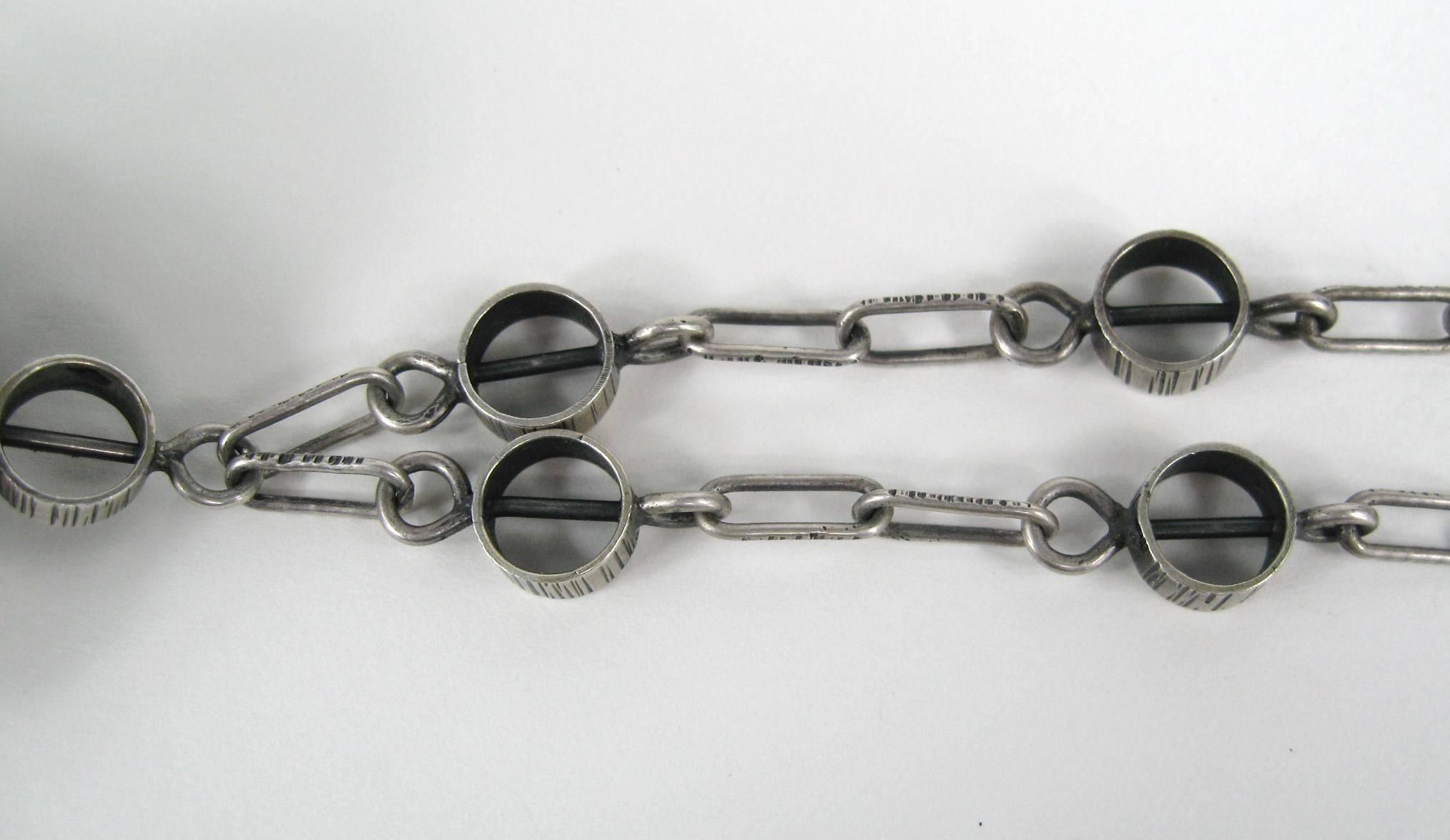 Women's or Men's  Sterling Silver Amber Locket Pendant Necklace 