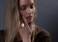 Sterling Silver and Black Diamond Stacking Square Ring