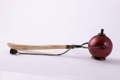 Sterling Silver and Bone Cigar Lighter