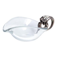 Antique Sterling Silver and Crystal Wine Taster