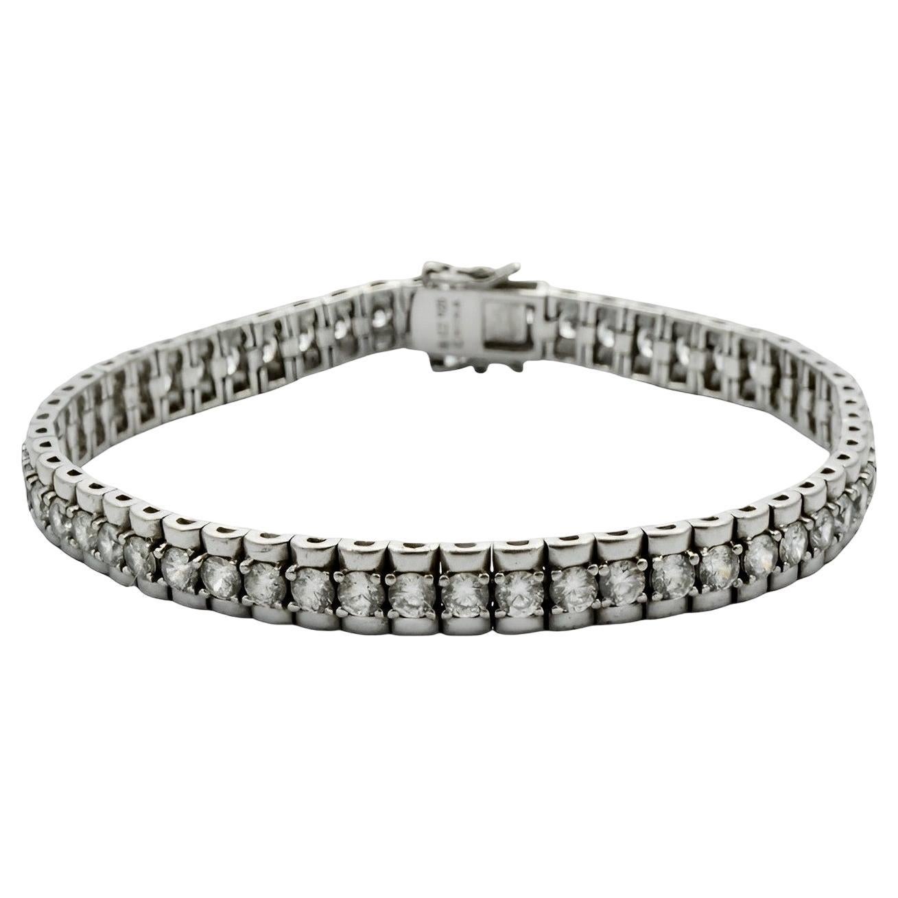 VINTAGE TIFFANY & CO. Loop Link Toggle Bracelet Sterling