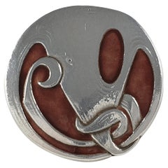 Sterling Silver and Enamel Brooch, Archibald Knox for Liberty & Co, 1907