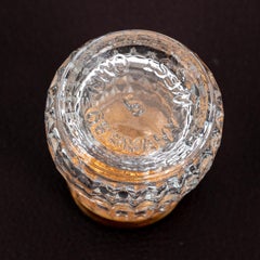 Sterling Silver and Enamel Tops Salt and Pepper Shakers