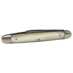 Sterling Silver and Mother of Pearl E.C. Simmons Pocket Knife