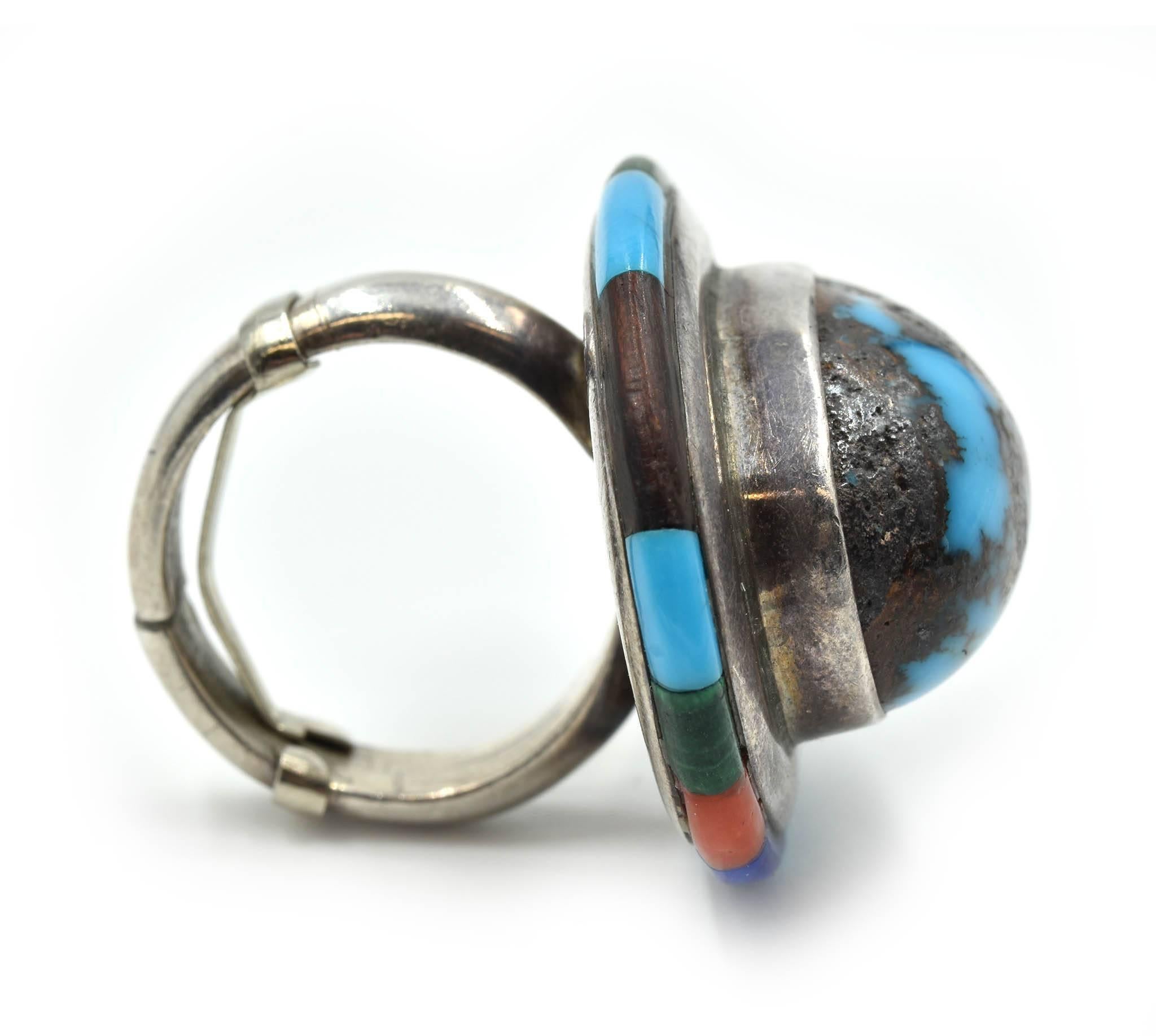 sterling silver and turquoise rings