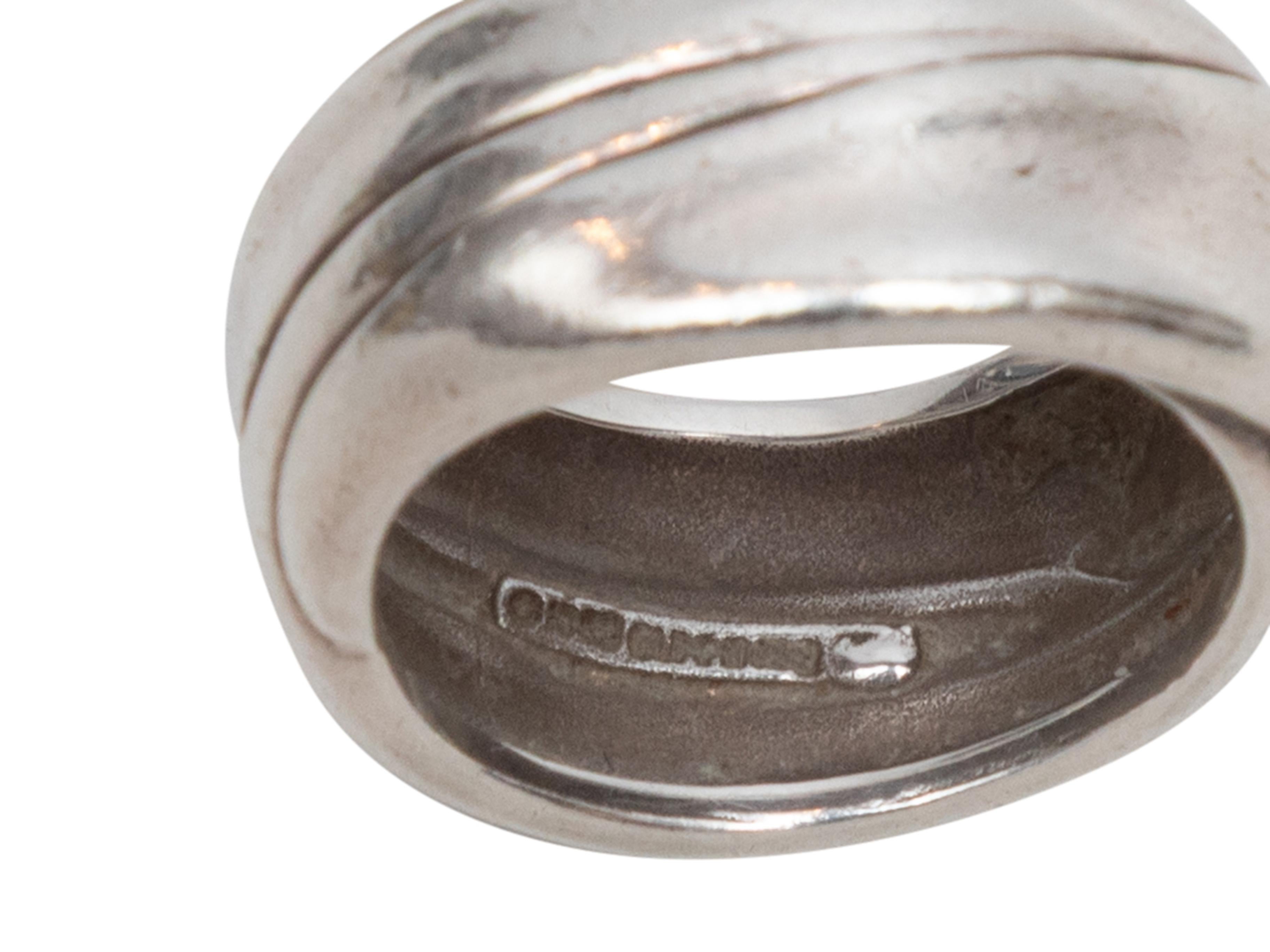Sterling Silber Angela Cummings Breite Ring Größe US 6 für Damen oder Herren im Angebot