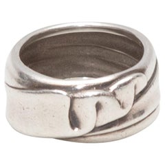 Sterling Silber Angela Cummings Breite Ring Größe US 6