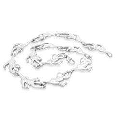 Sterling Silver Animal Cracker Necklace
