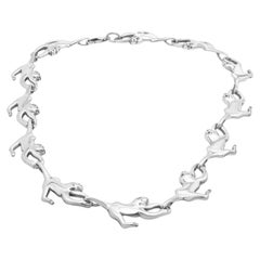 Sterling Silver Animal Cracker Necklace