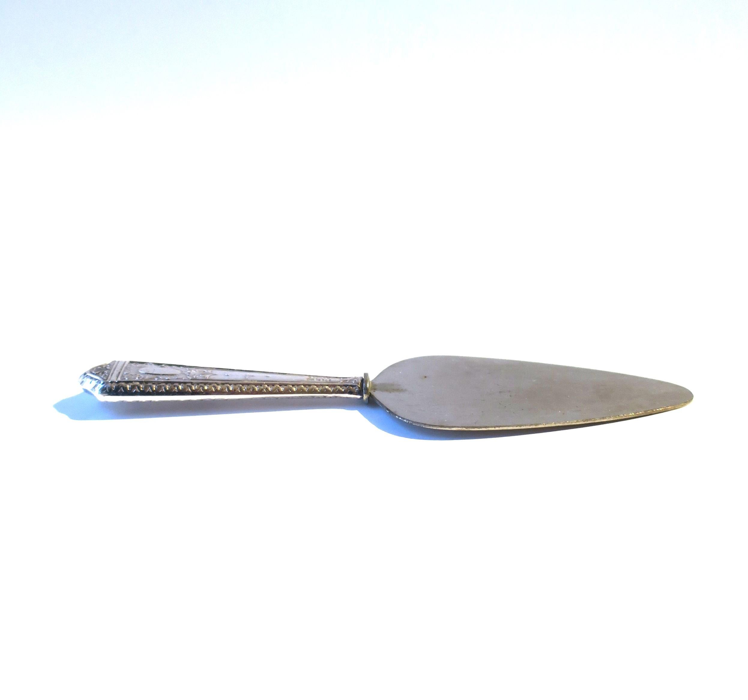 20th Century Sterling Silver Appetizer Spreader  For Sale