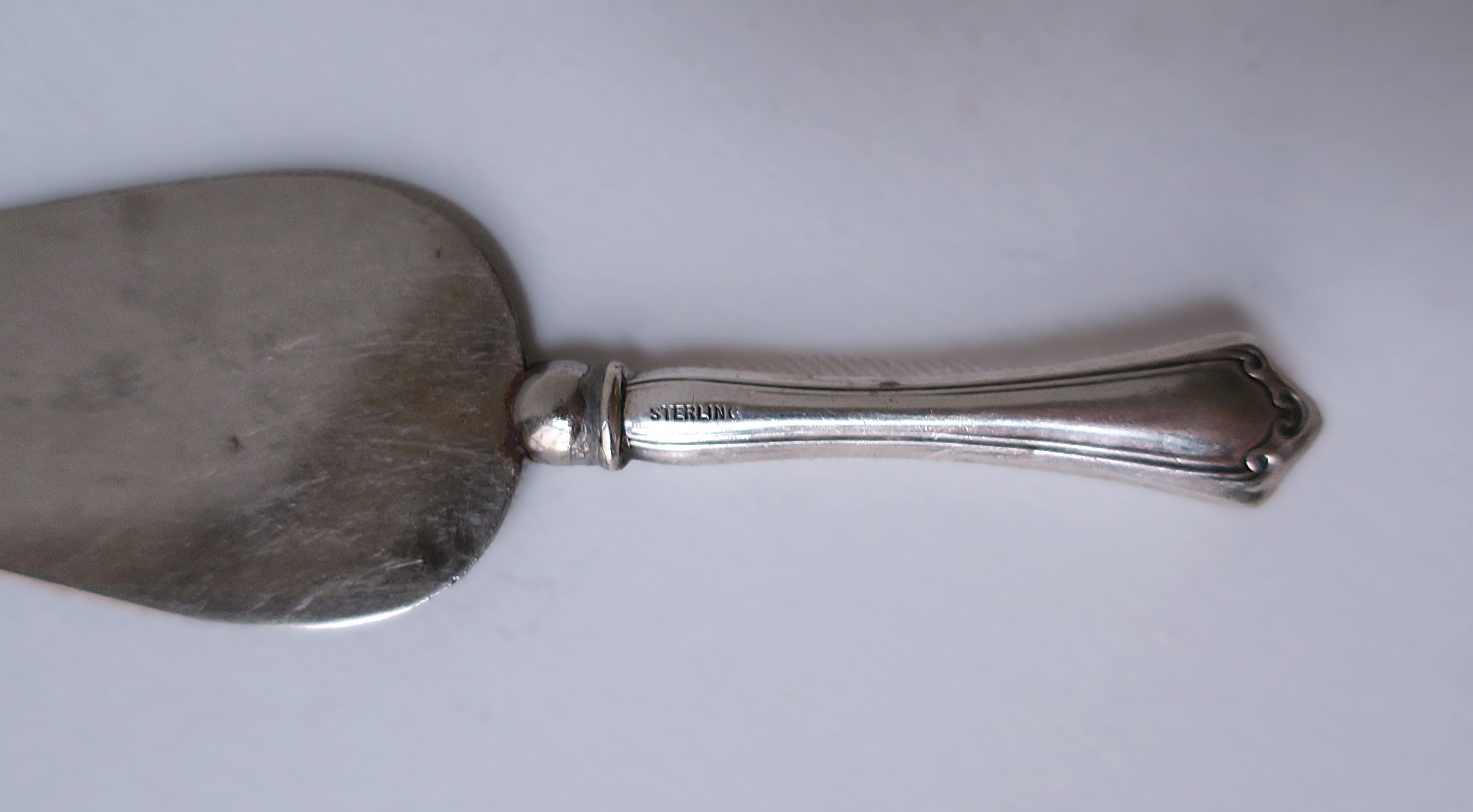 Sterling Silver Appetizer Spreader Server For Sale 1