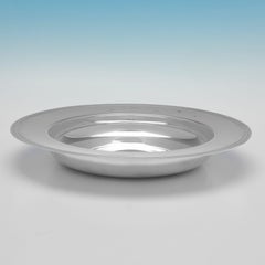 Sterling Silver Armada Dish by Camelot Silverware, Sheffield, 2005