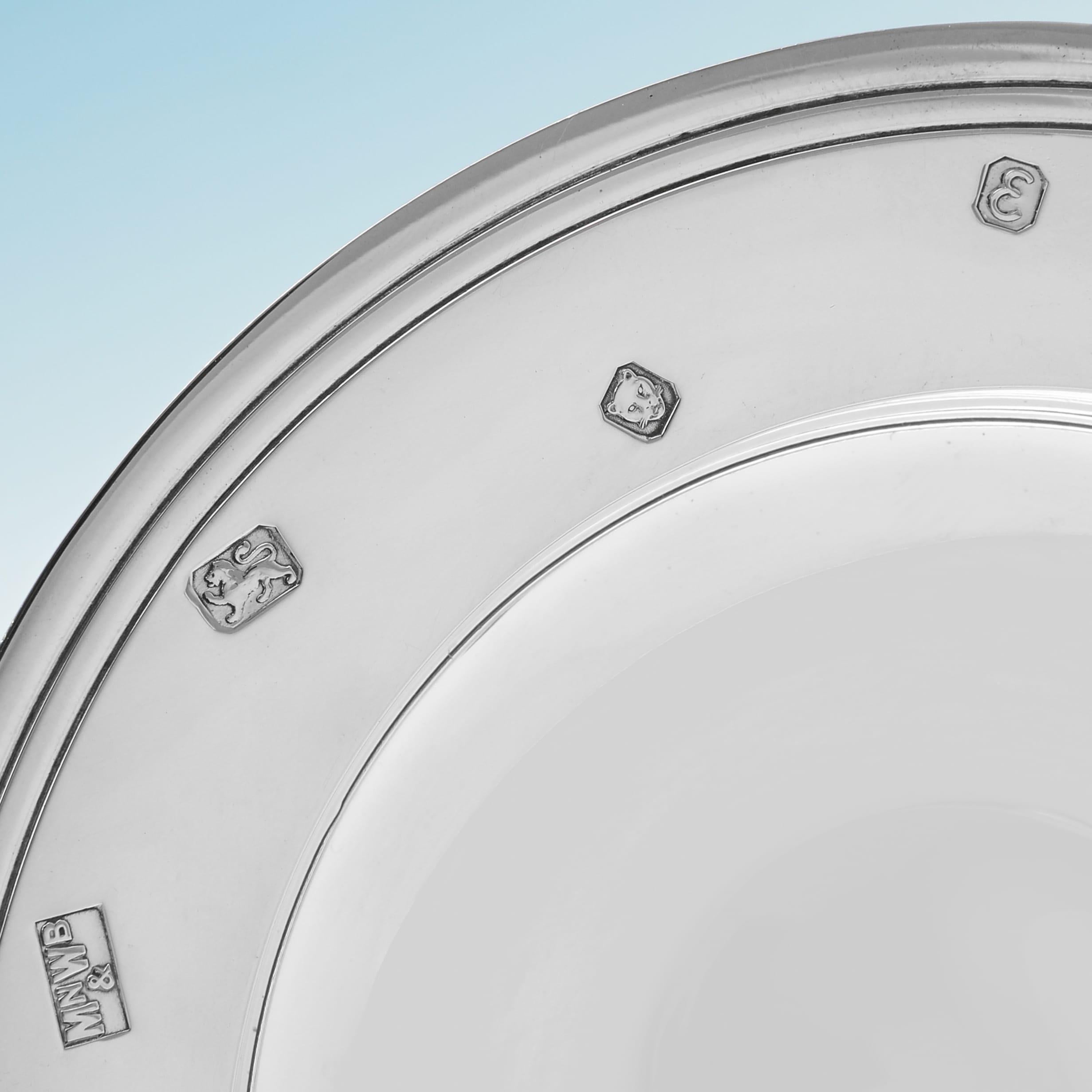 Sterlingsilber armada-Schale, hergestellt 1979 in London von Mappin & Webb im Angebot 1