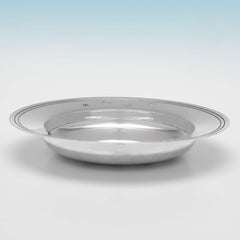 Sterling Silver Armada Dish, Richard Comyns, London 1967
