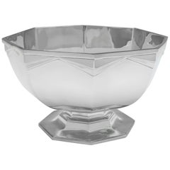 Sterling Silver Art Deco Bowl