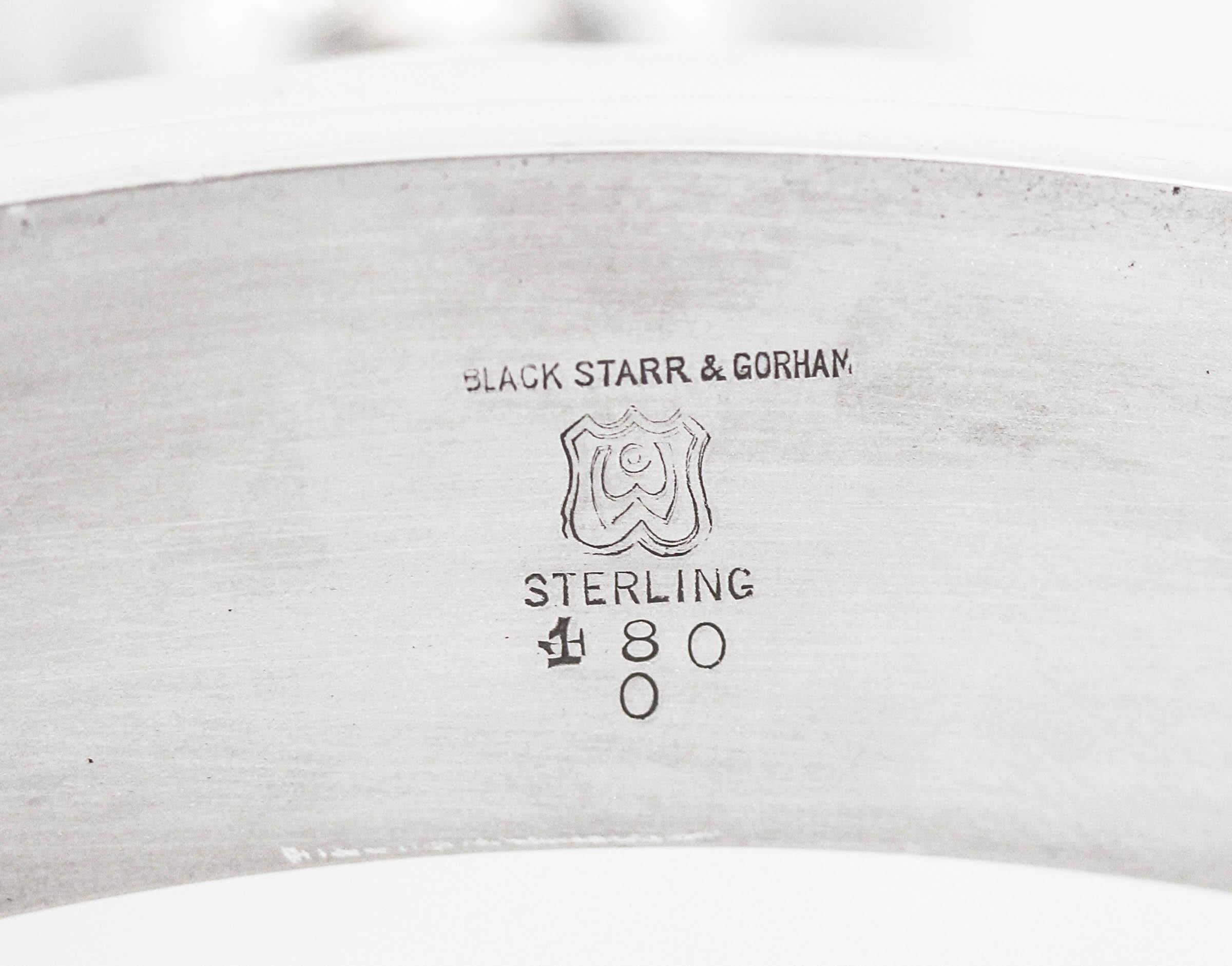 Sterling Silver Art Deco Candelabras For Sale 1