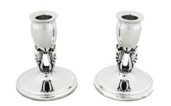 Candelieri Art Deco in argento sterling