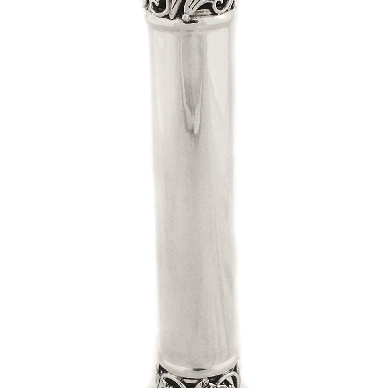Candeleros Art Déco de plata de ley en Excelente estado para la venta en Brooklyn, NY