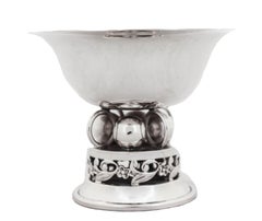 Sterling Silver Art Deco Compotes