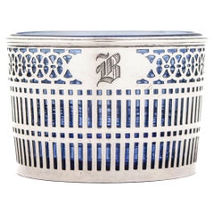 Sterling Silver Art Deco Condiment Bowl