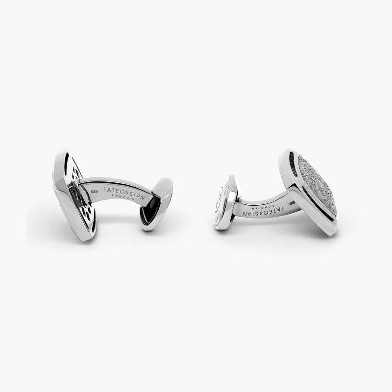 Sterling Silver Art Deco Square Cufflinks

High polished, cut out square cases surround a deeply laser engraved art deco pattern centre, forming a unique blend of textures, perfect for those with a minimalistic style. Finished in rhodium plated