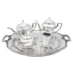Sterling Silver Art Deco “Trianon” Tea Set